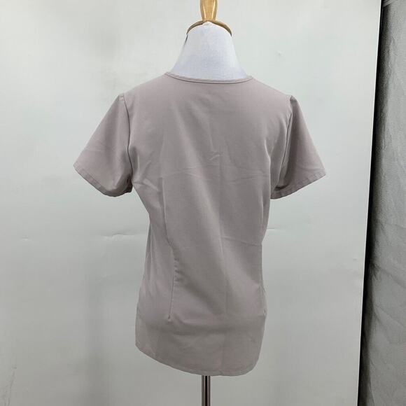 Figs Top Womens XS Extra Small Cool Stone Catarina One Pocket Scrub Short Sleeve - Picture 6 of 12